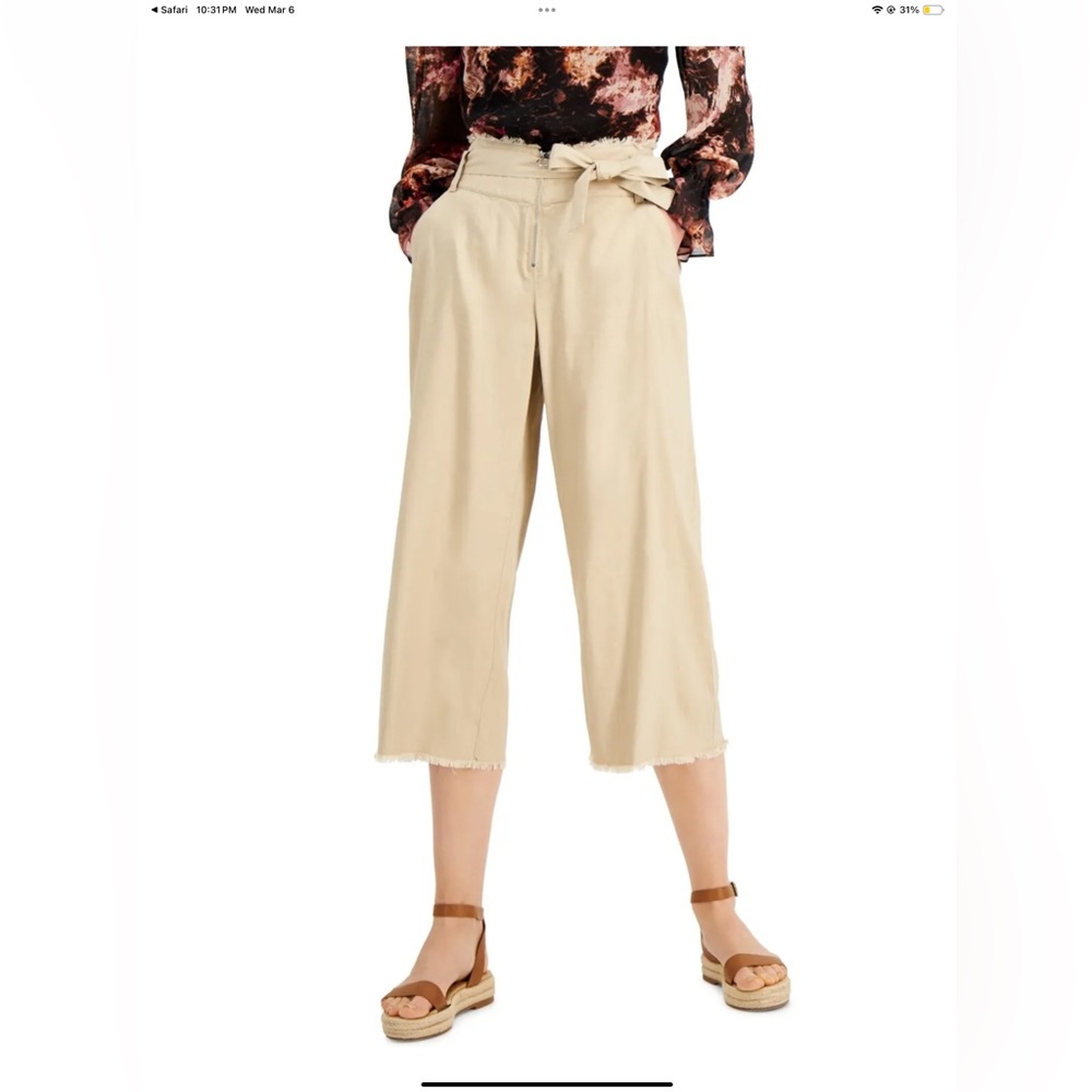 NWT INC International concepts nomad ll linen pants